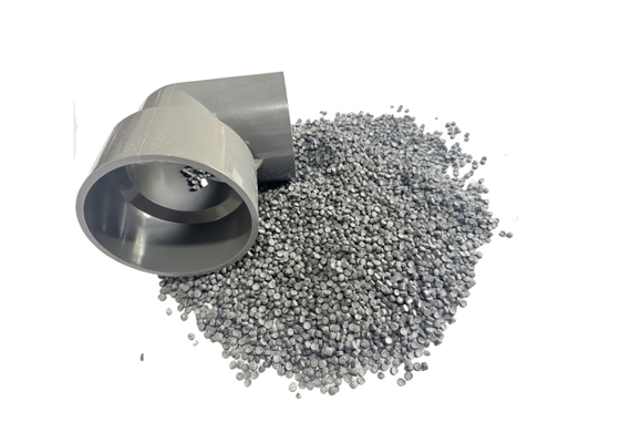 固いPVCパイプフィッティング 複合粒 鋳造用樹脂 超厚い壁 高衝撃注射 水道パイプフィッティングのための固いPVC複合物