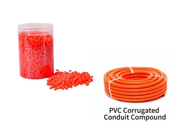 PVC 波紋管 複合物 自滅型 PVC 折りたたみ電気ケーブル 波紋管 複合物